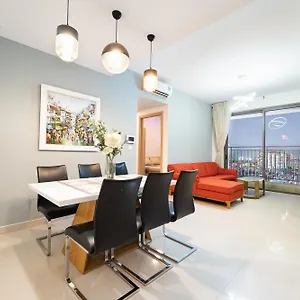 호텔 Yo's Homes Rivergate Infinity Pool Near District 1